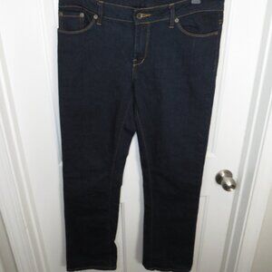 Raleigh Denim Straight Leg Indigo Dark Wash Jeans Made in USA Size 30x30